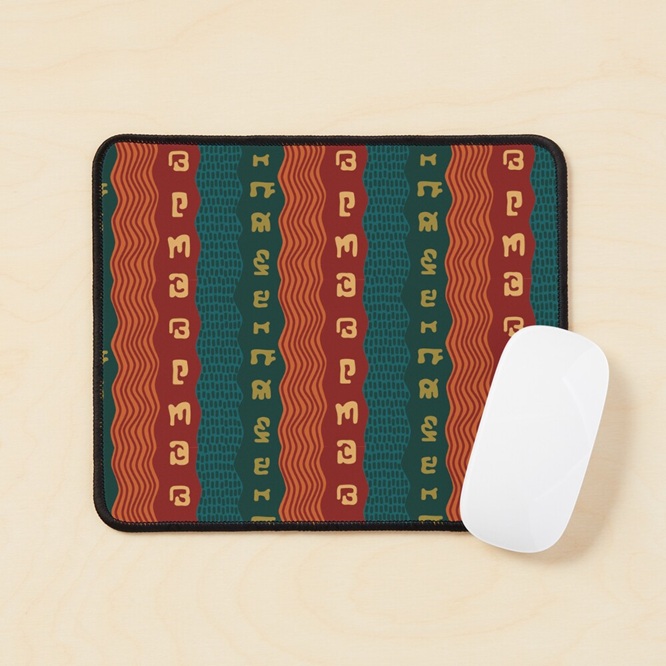 Pad per mouse - Wavepath by Fotopoiesi per Redbubble