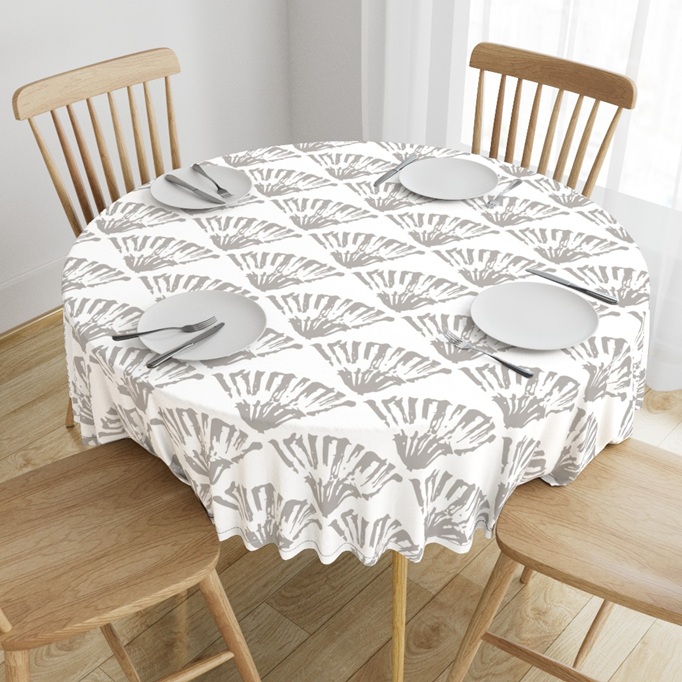 tovaglia - Fan Art Deco -by Fotopoiesi su Spoonflower